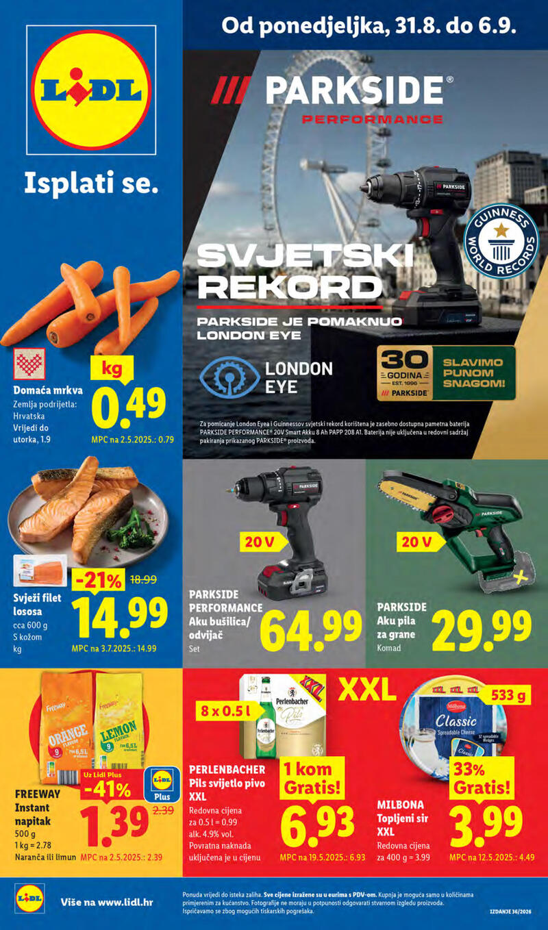 Lidl katalog akcija Kataloška akcija