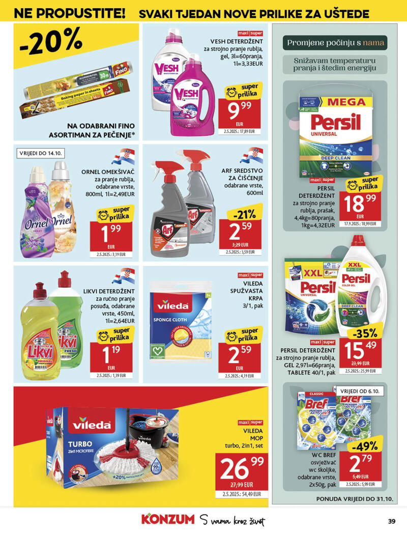 Konzum kataloška akcija