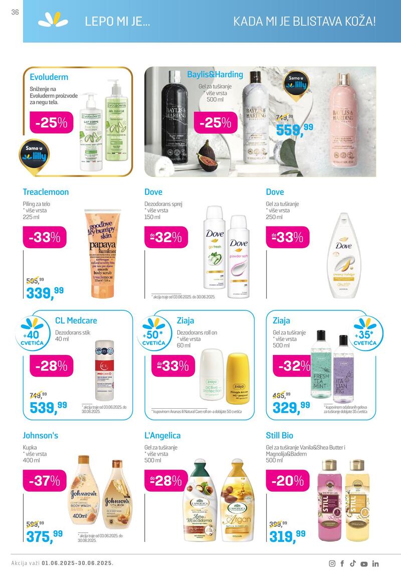 Lilly Drogerie katalog akcija