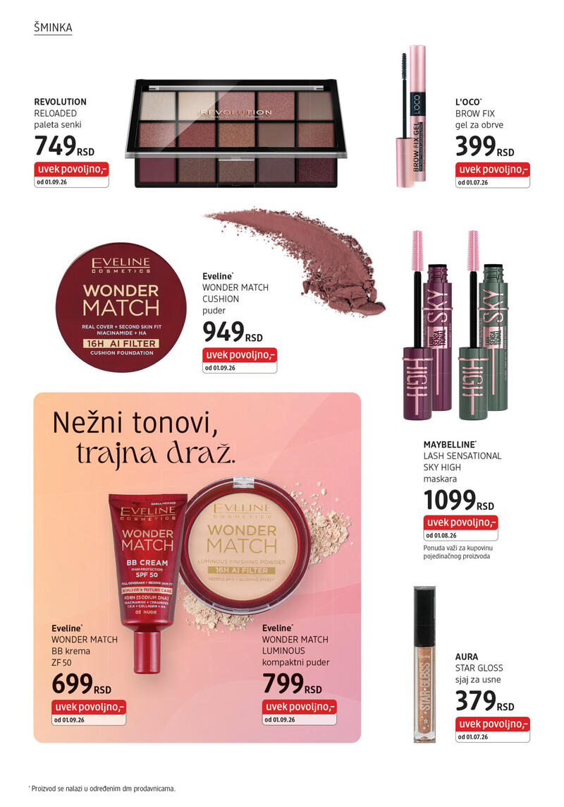 DM Drogerie katalog akcija