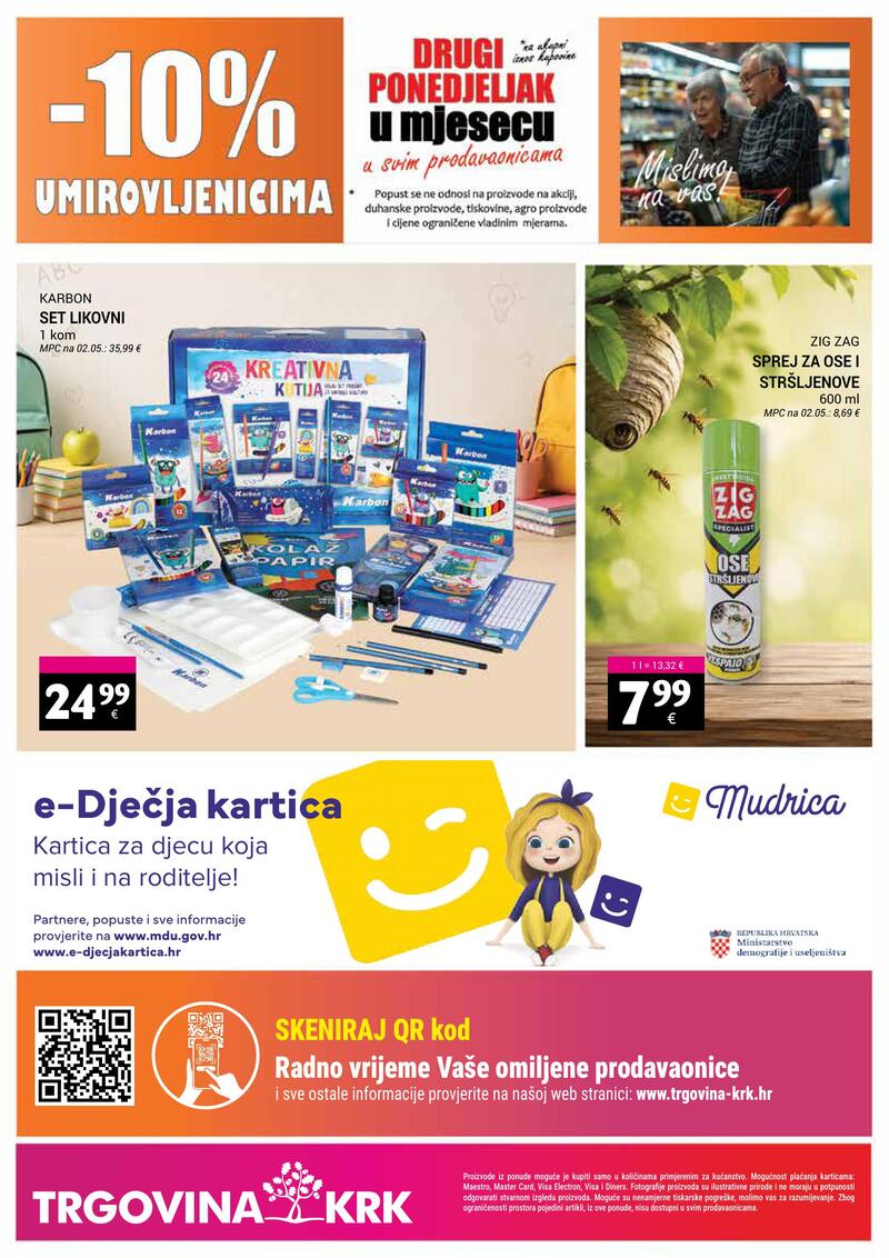 Trgovina Krk kataloška akcija