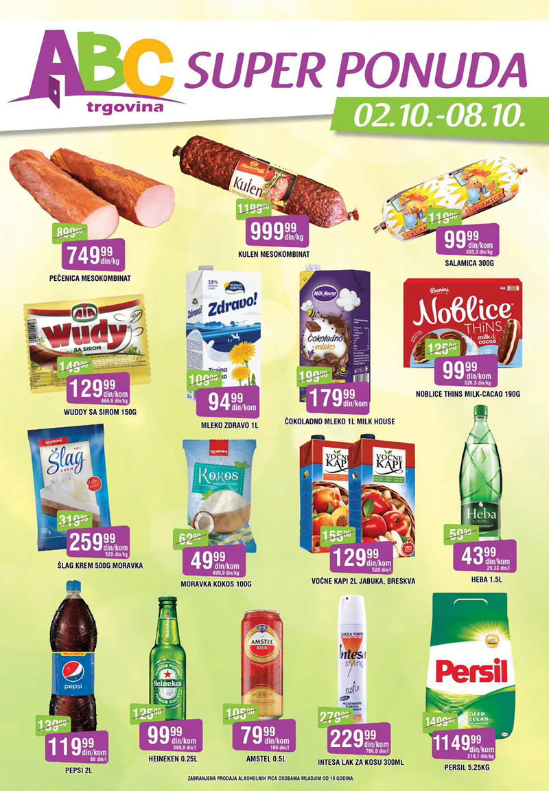 ABC trgovina katalog akcija Nedeljna akcija