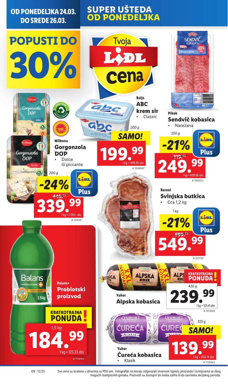 Lidl katalog akcija