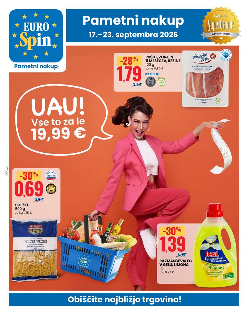 Eurospin katalog akcija Tedenski letak