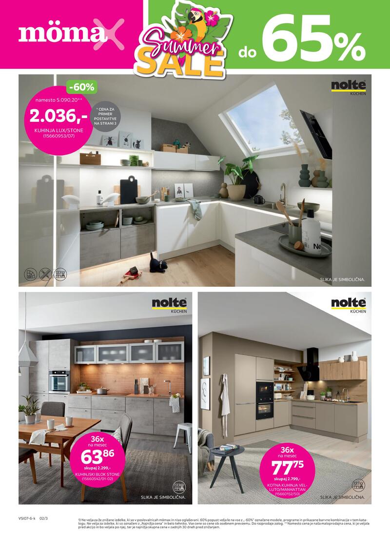 Mömax kuhinje katalog