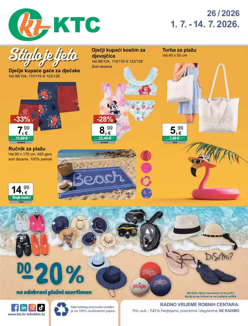 KTC katalog akcija Igračke i tekstil