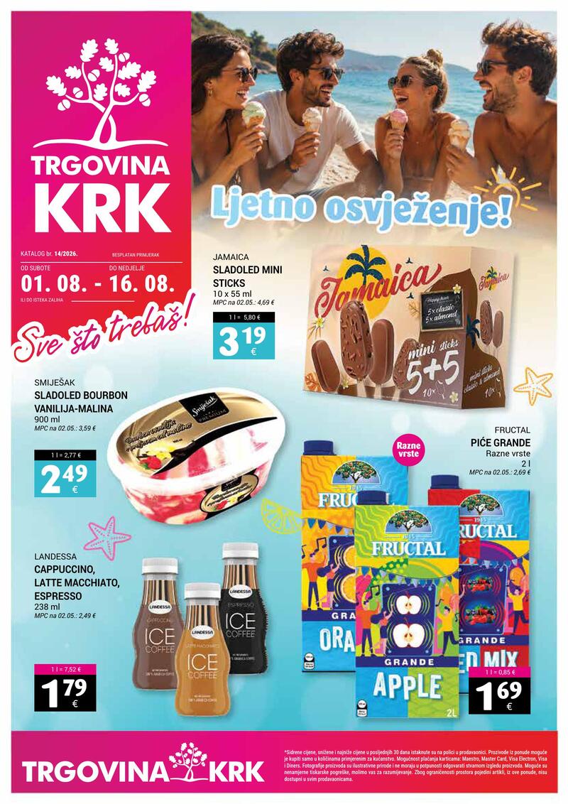 Trgovina Krk kataloška akcija
