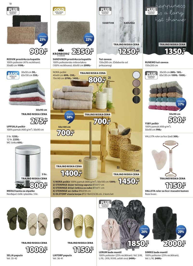 JYSK katalog nameštaj