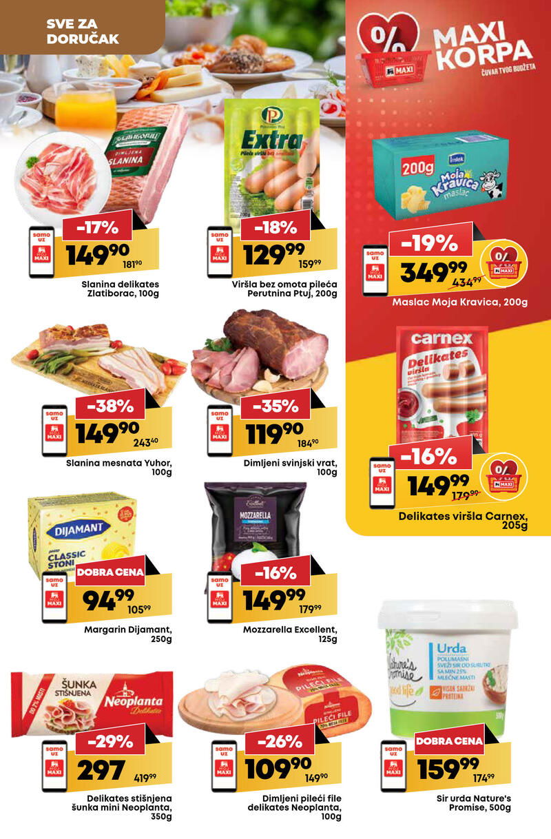 Mega Maxi nedeljna akcija