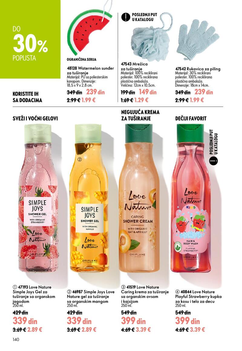 Oriflame katalog akcija