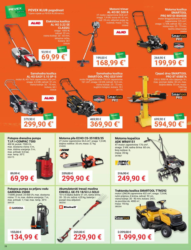 Pevex kataloška akcija