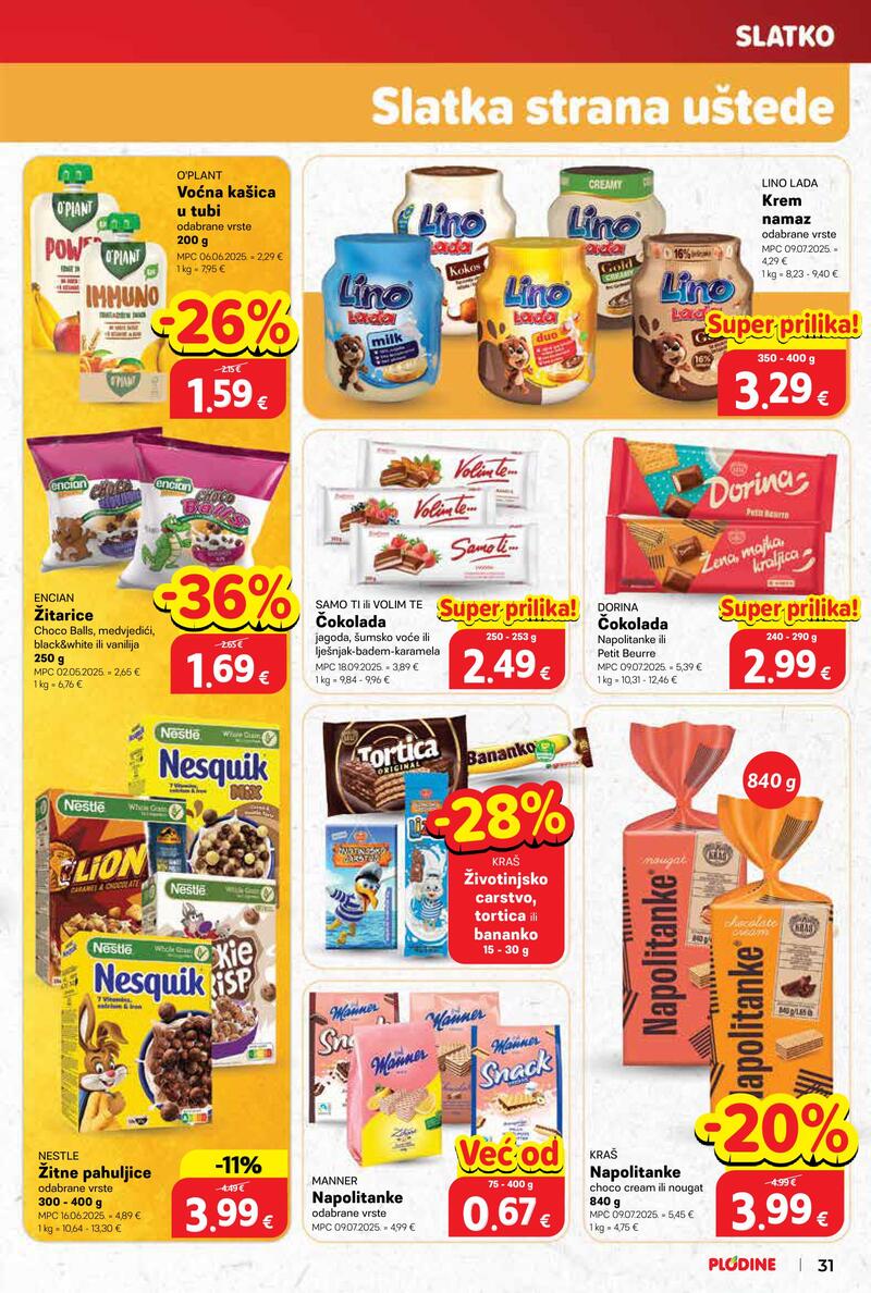 Plodine kataloška akcija