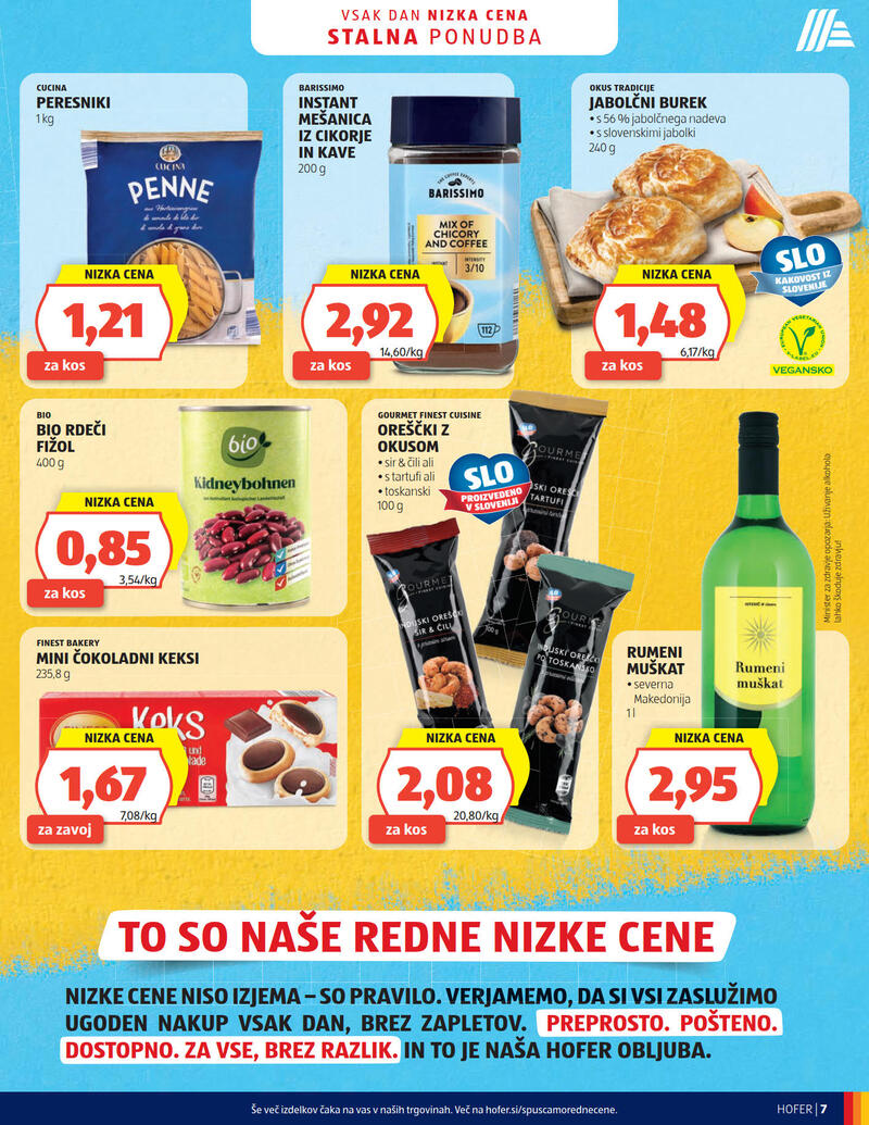 Hofer katalog - Tedenska akcija