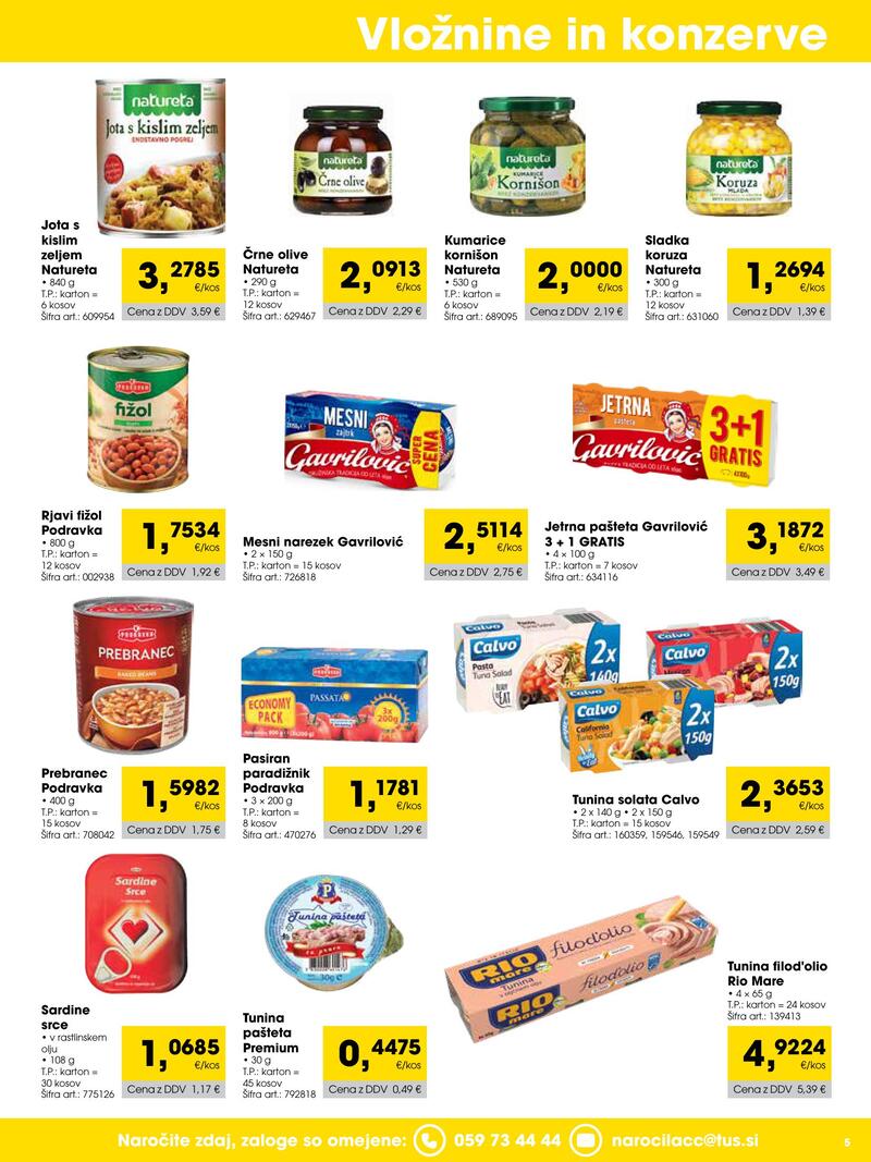 Tuš Cash & Carry katalog - Trgovec