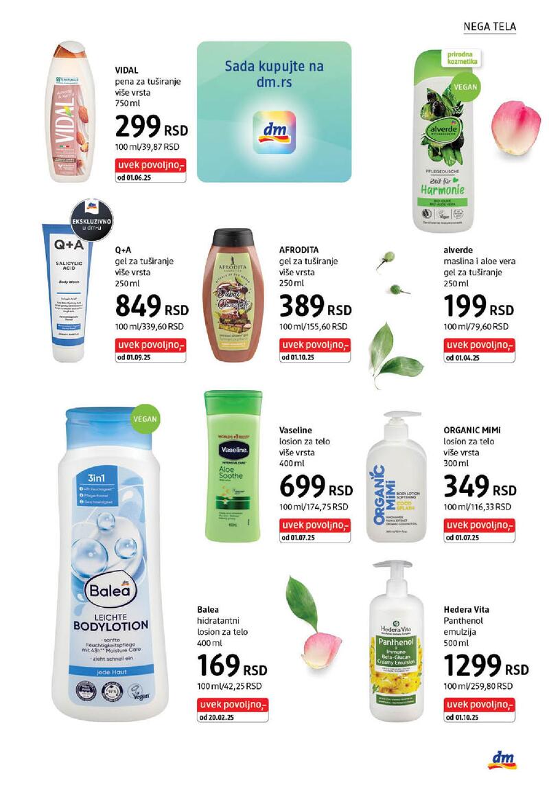 DM Drogerie katalog akcija