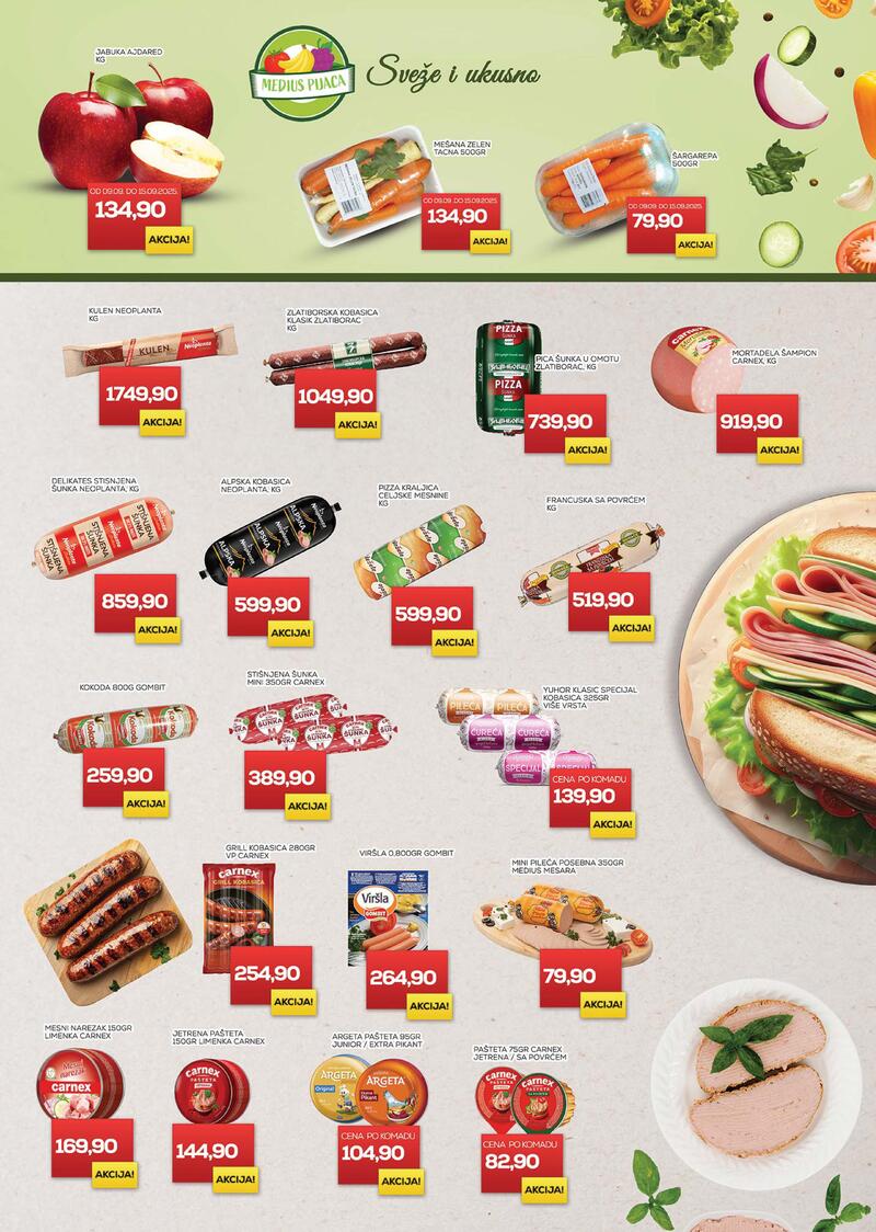 Medius katalog akcija