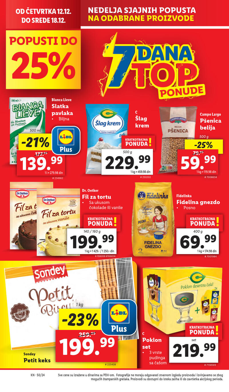 Lidl katalog akcija