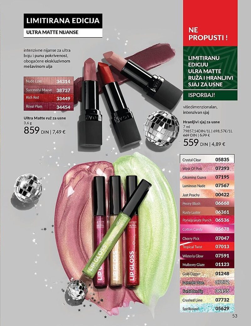 Avon katalog akcija