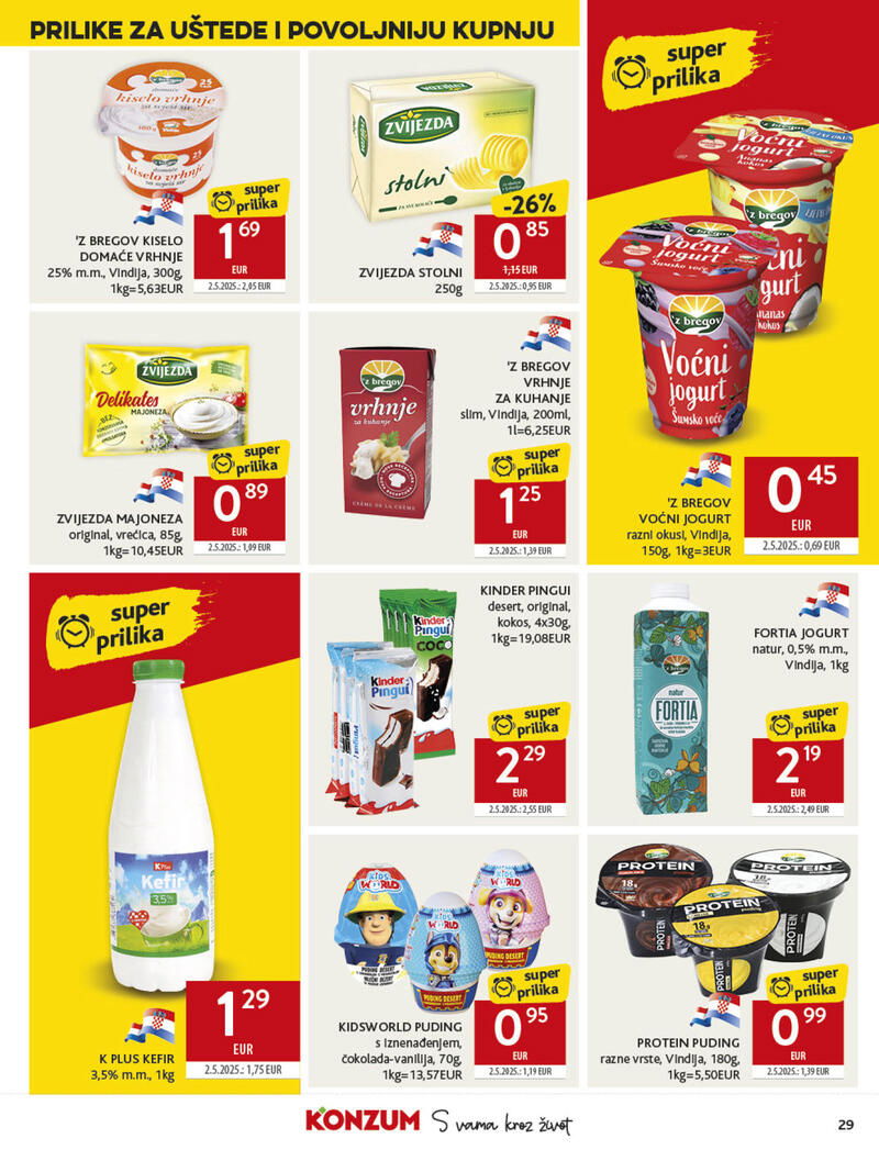 Konzum kataloška akcija