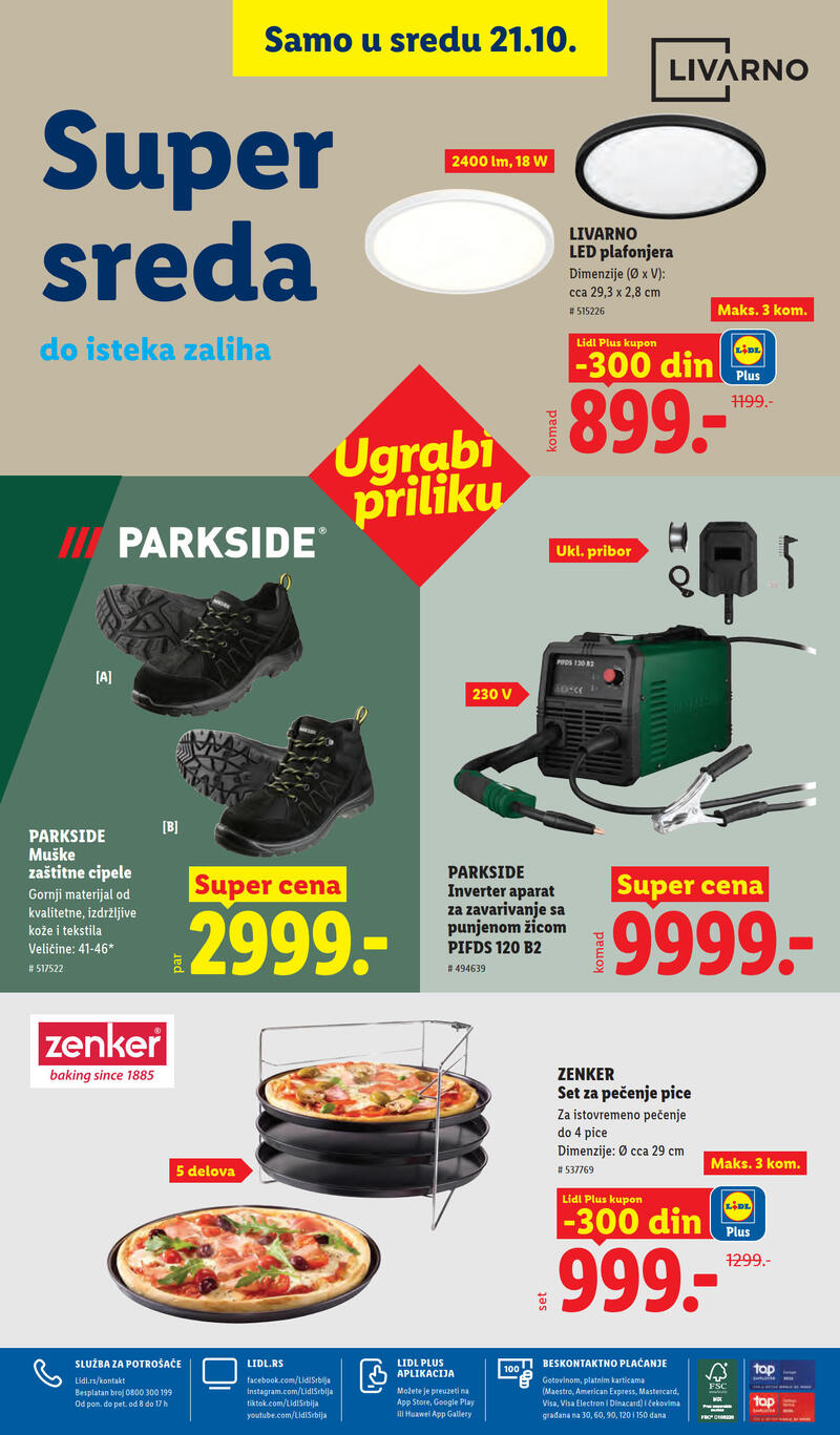Lidl katalog - Nedeljna akcija