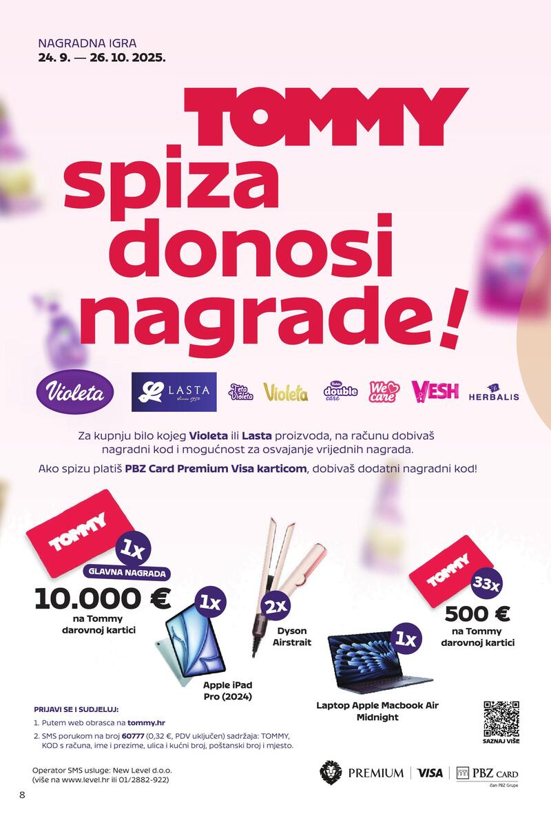 Tommy super ponuda za domaćinstvo