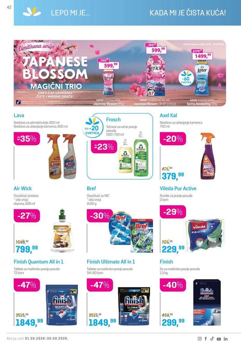 Lilly Drogerie katalog akcija