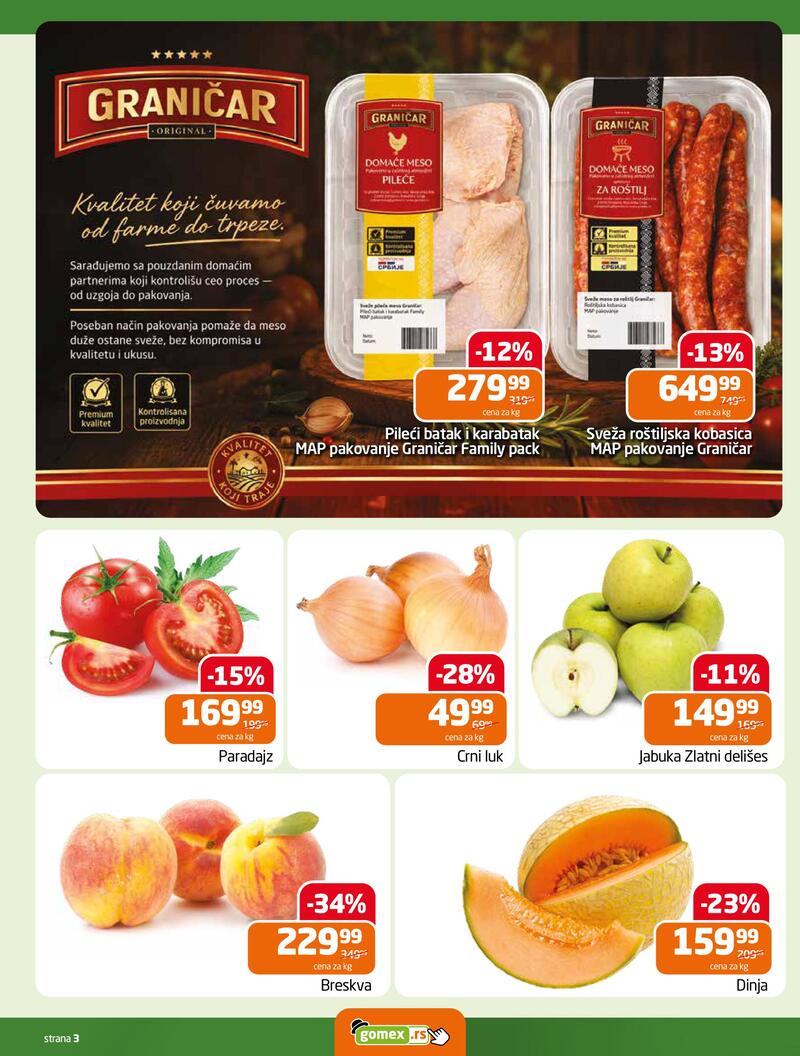 Gomex katalog hrana