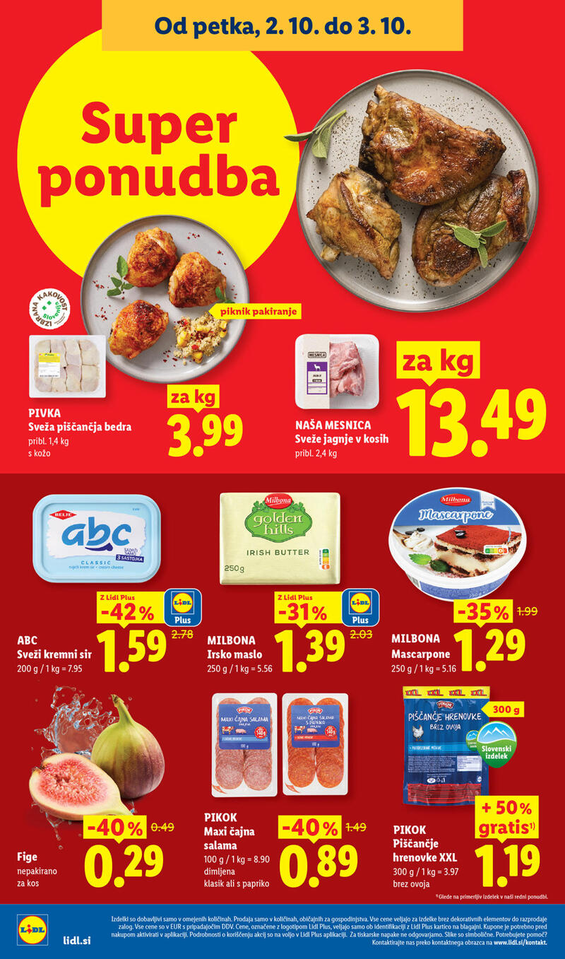 Lidl katalog - Tedenska akcija