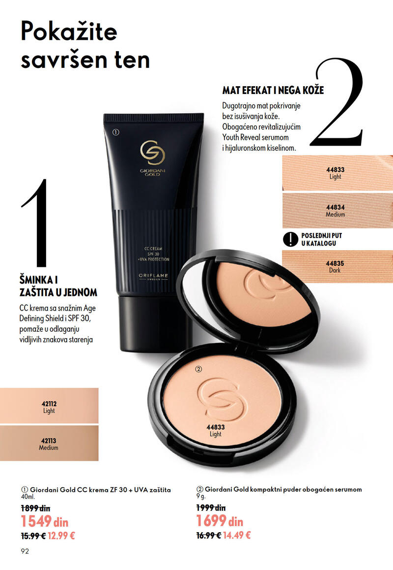 Oriflame katalog akcija