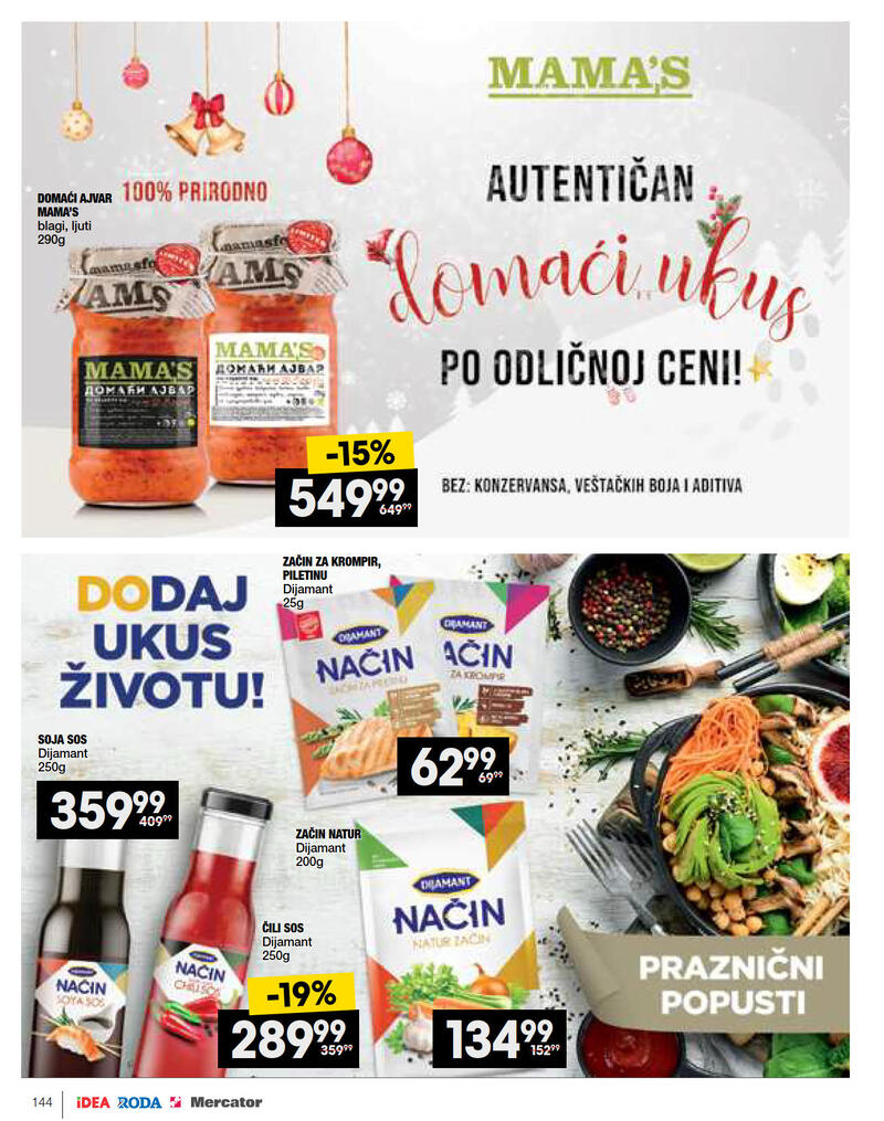 Roda katalog praznični magazin