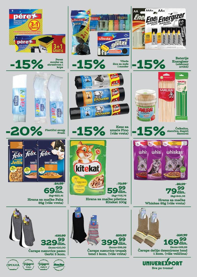 Univerexport akcija