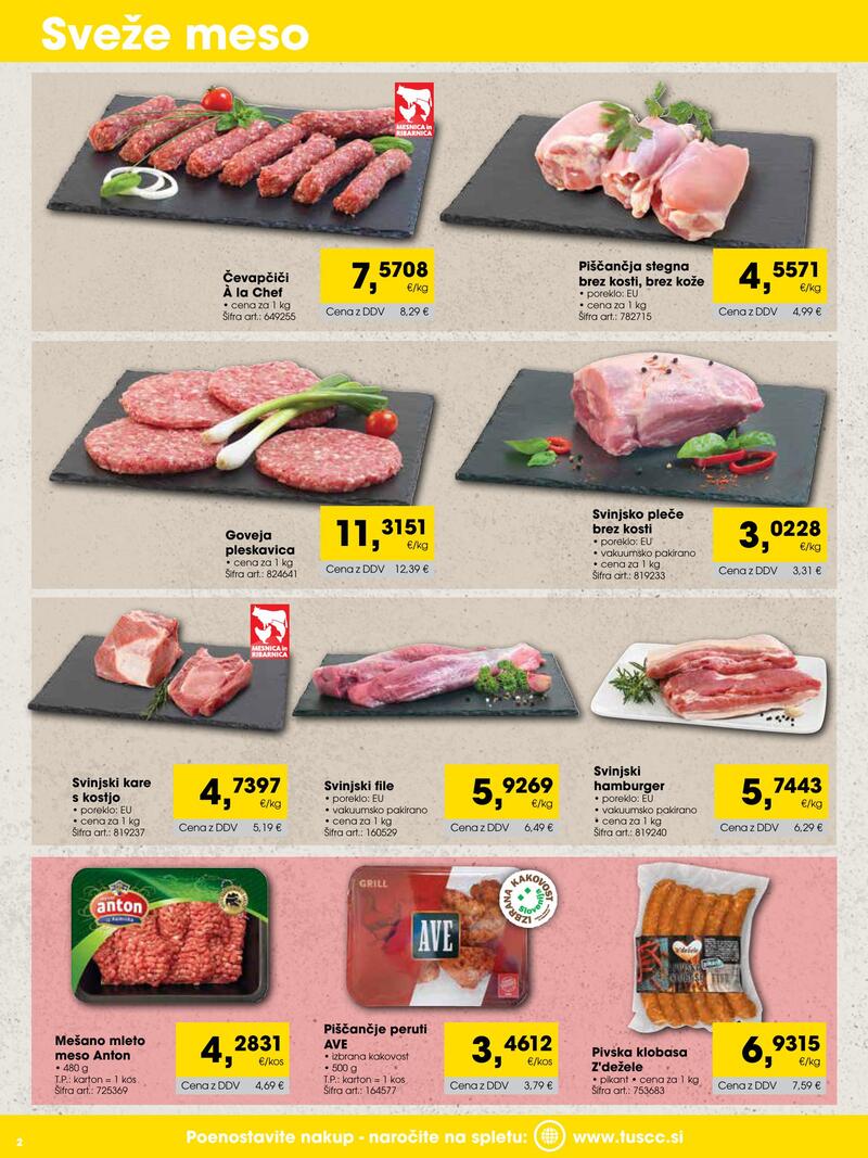Tuš Cash & Carry trgovec