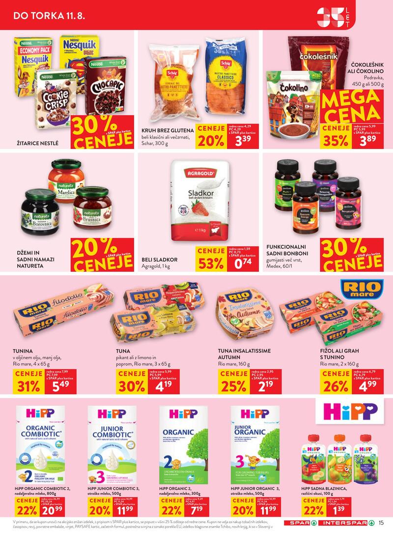 Spar redni katalog