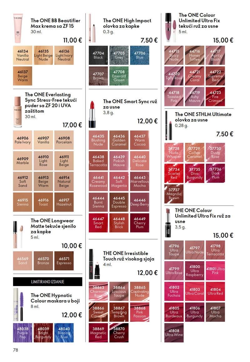 Oriflame kozmetika