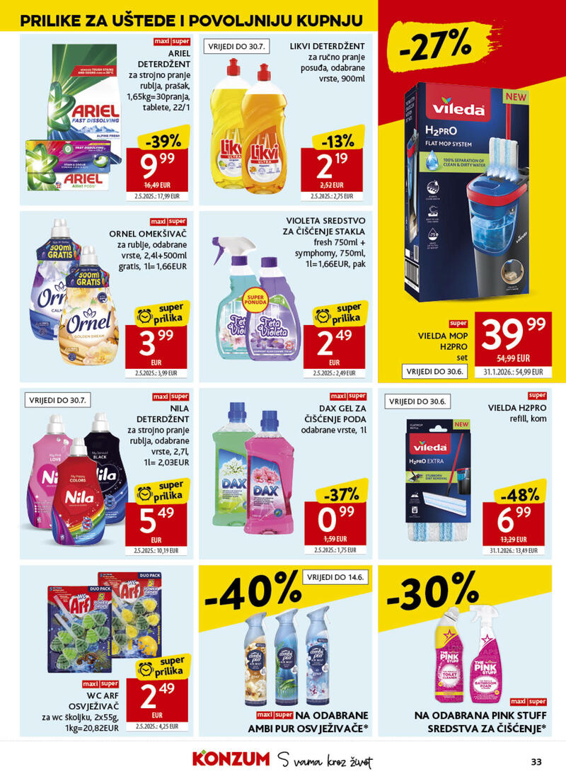 Konzum kataloška akcija