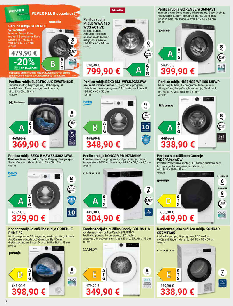 Pevex katalog - Mjesečna akcija