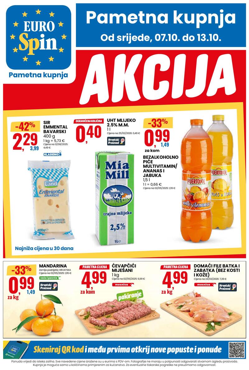 Eurospin katalog akcija Tjedna akcija