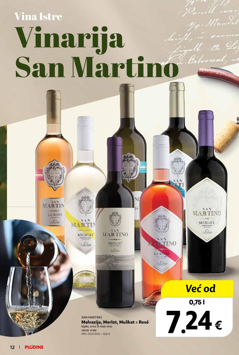 Plodine katalog vina i delicije