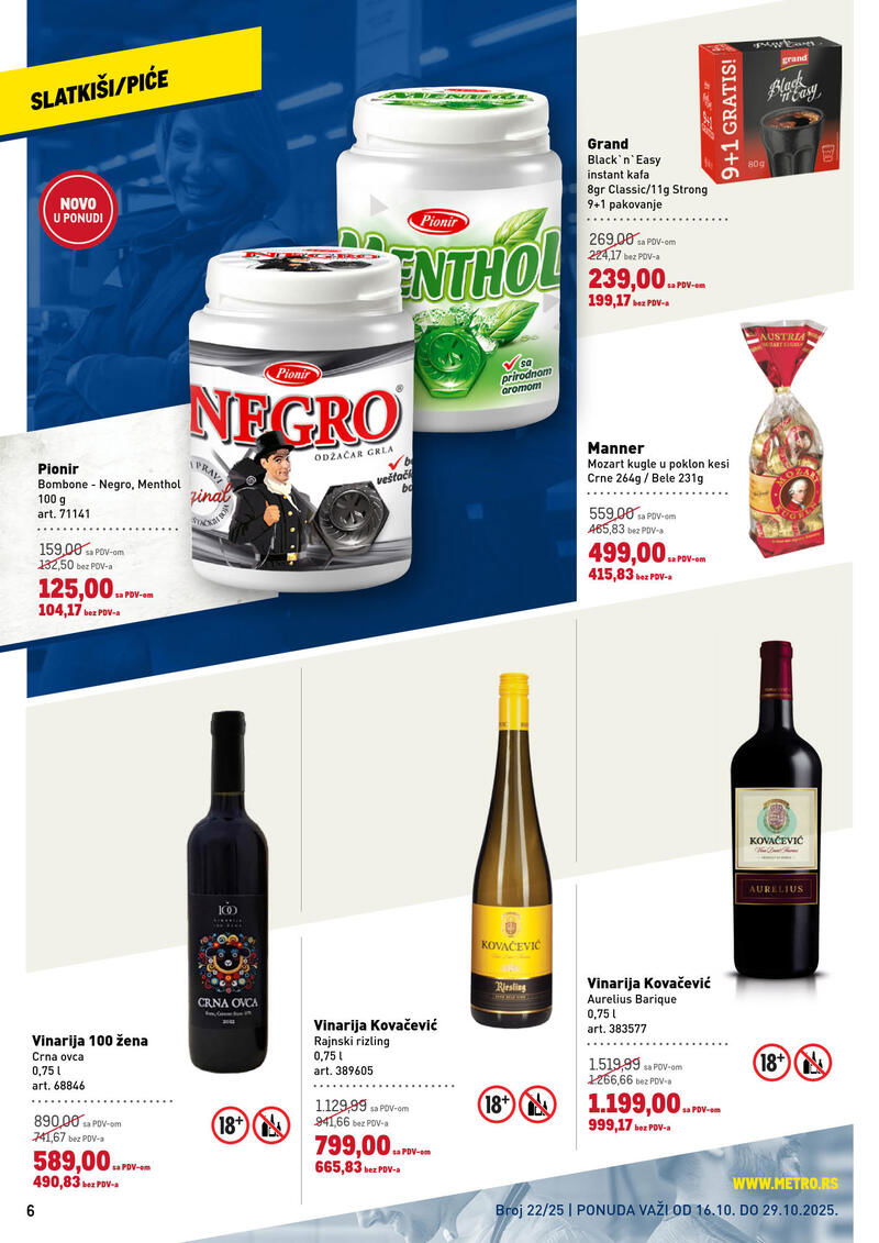 Metro katalog hrana