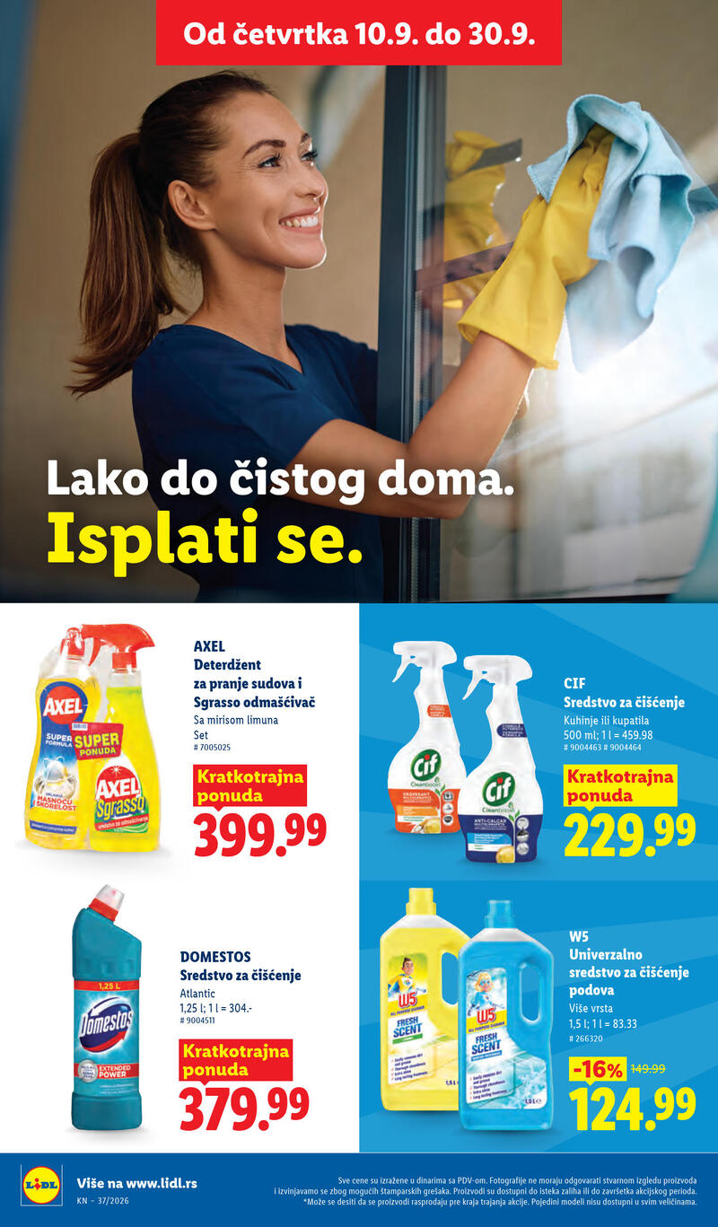 Lidl katalog akcija