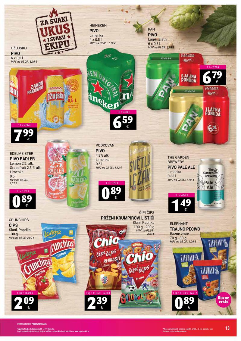 Trgovina Krk kataloška akcija