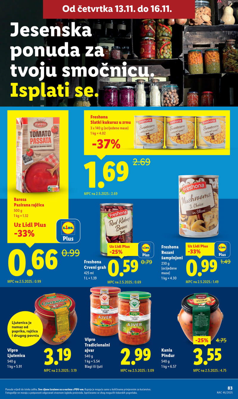 Lidl kataloška akcija