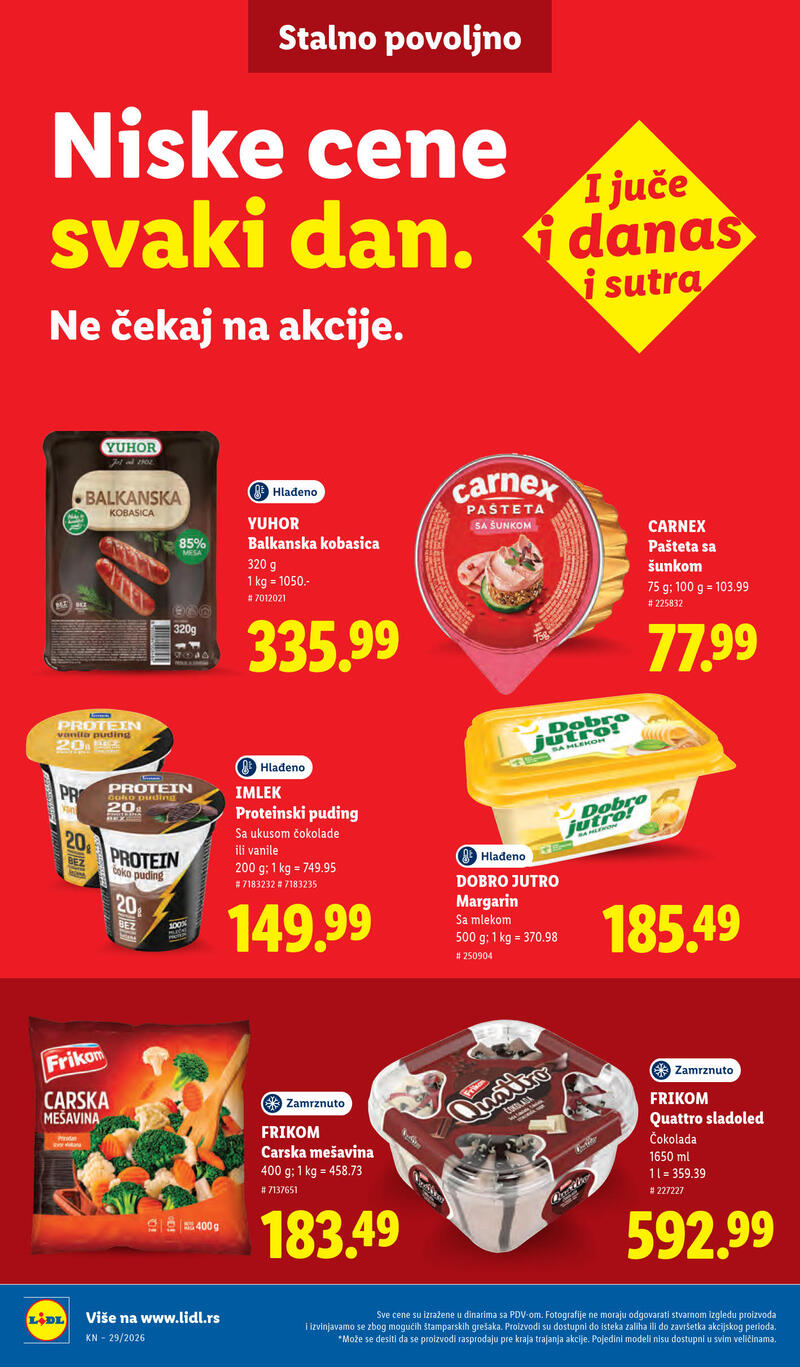Lidl katalog akcija