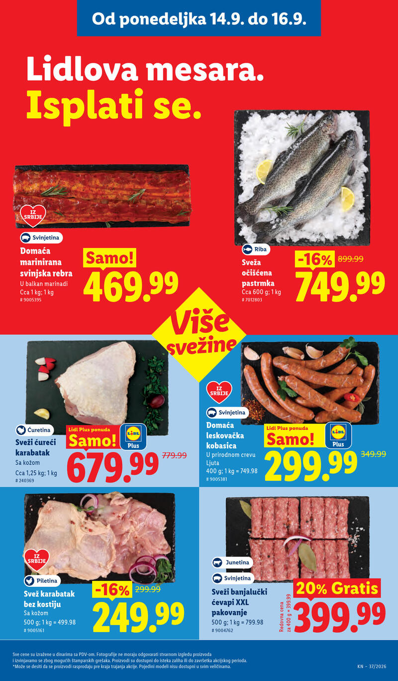 Lidl katalog akcija