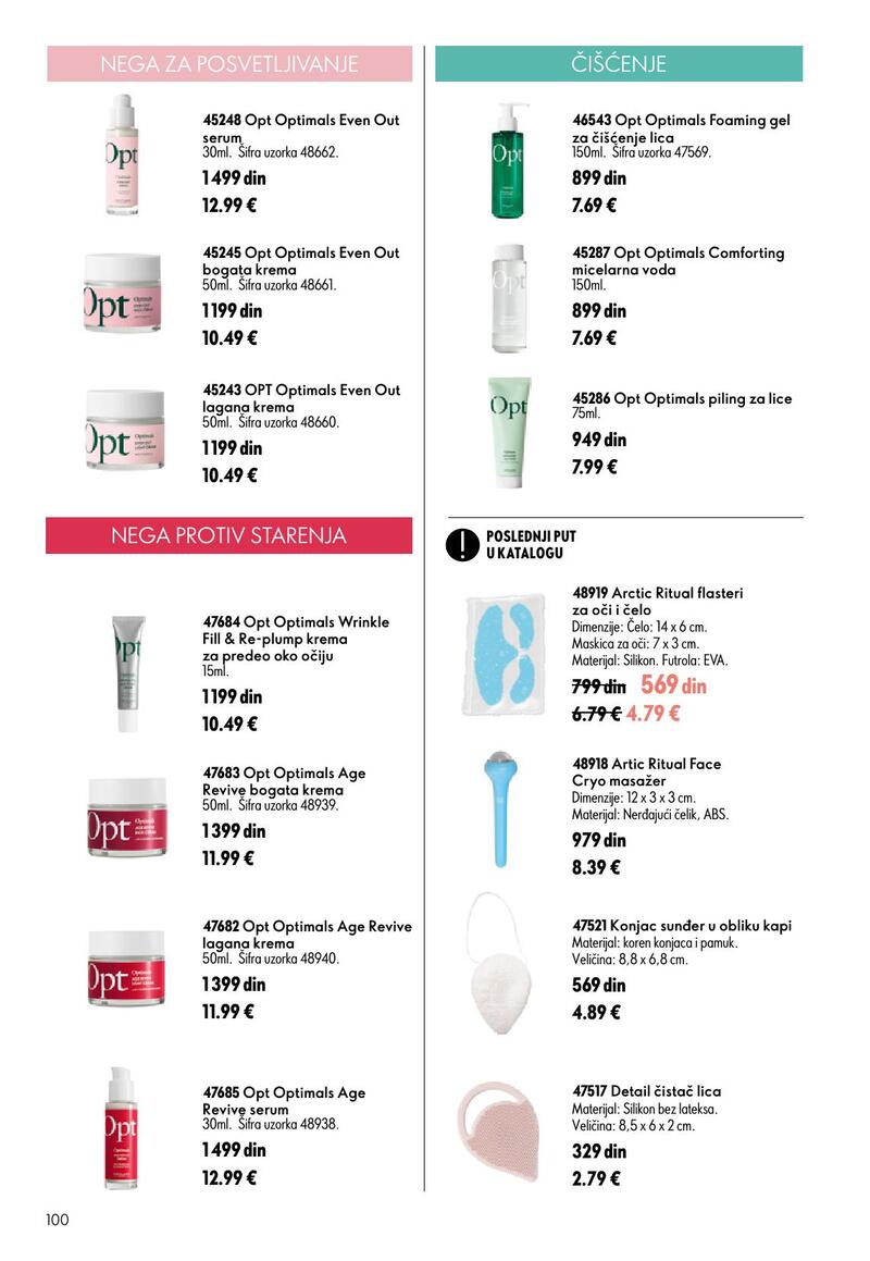 Oriflame katalog akcija