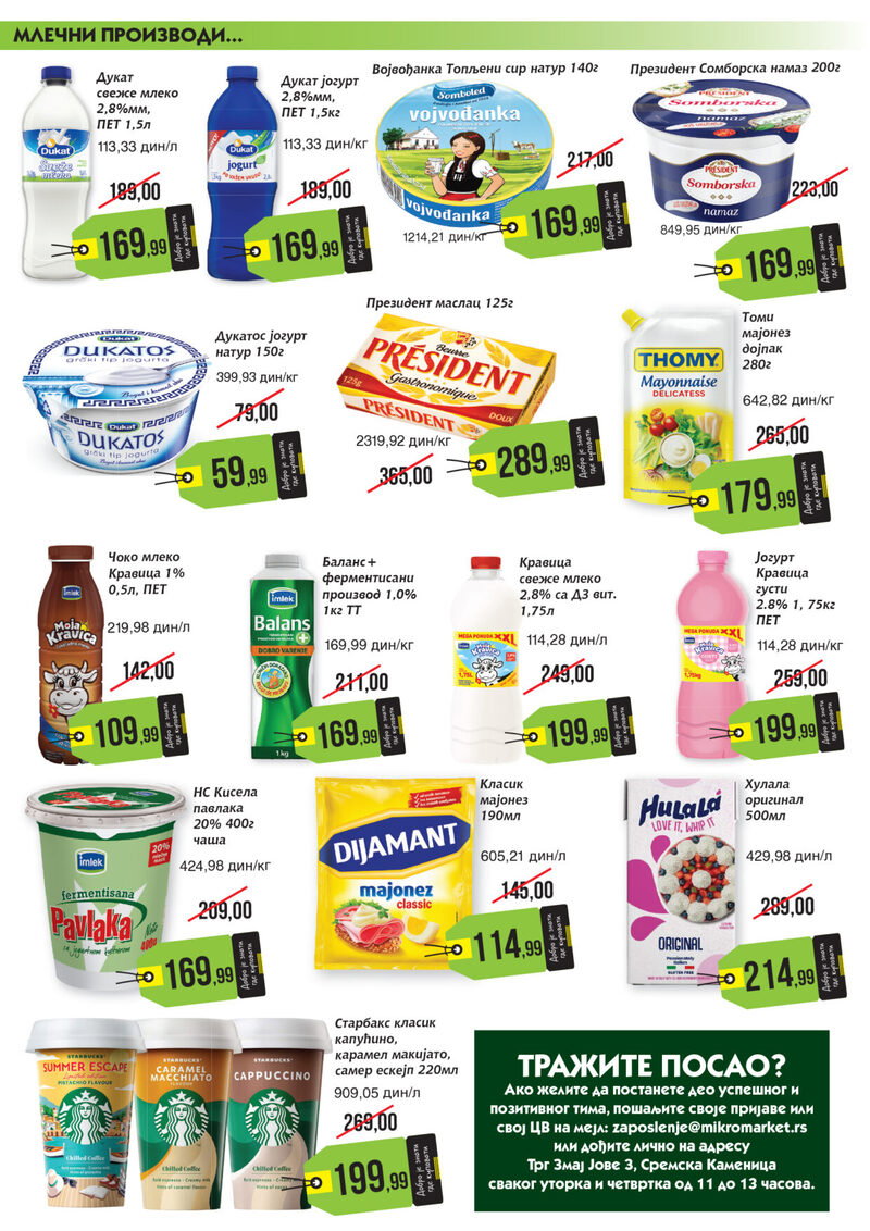 Mikromarket katalog akcija