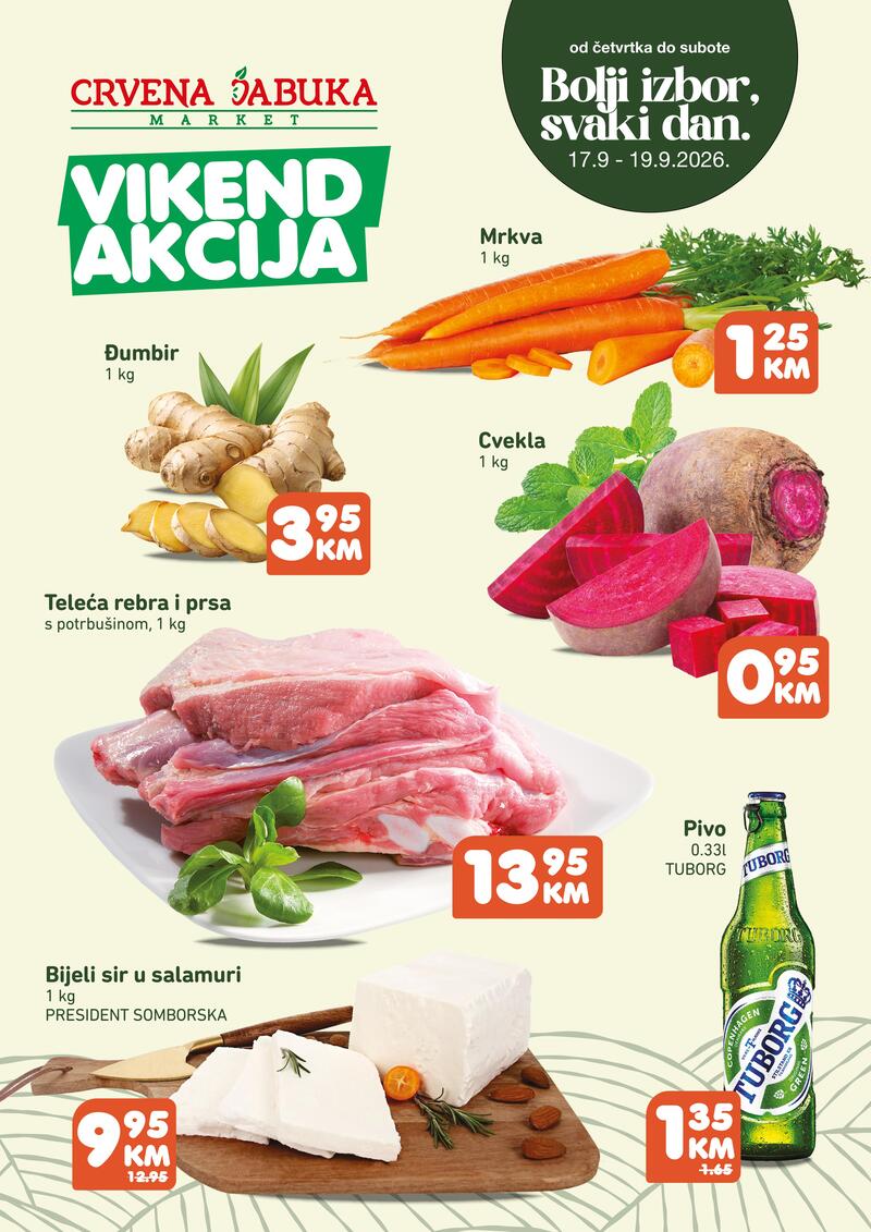 Crvena jabuka vikend akcija