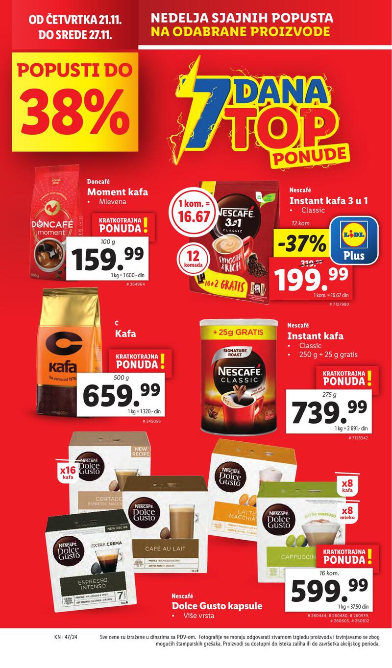 Lidl katalog akcija