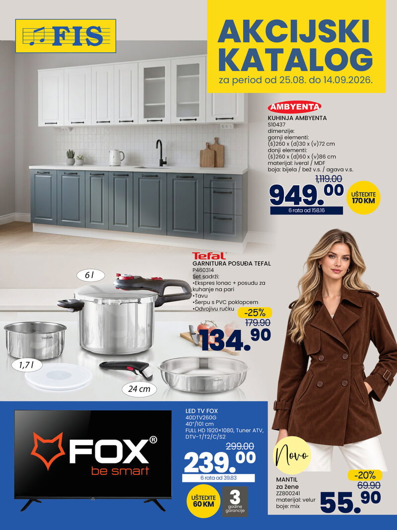 FIS akcijski katalog