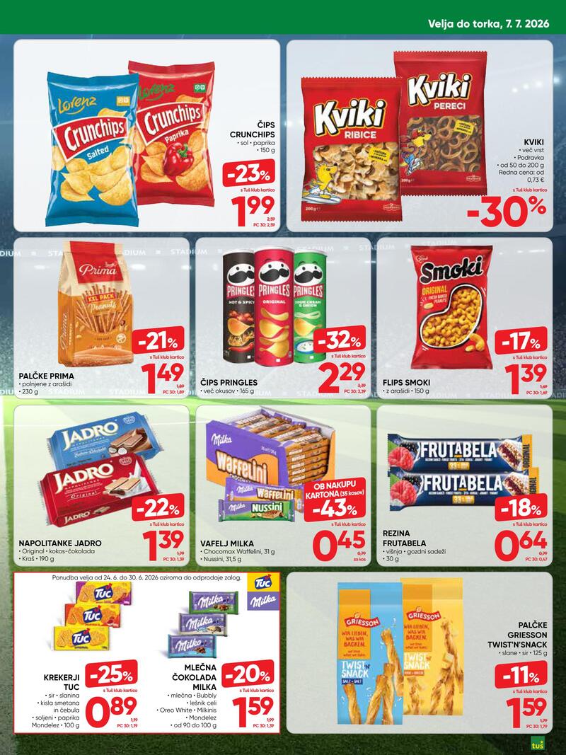 Tuš redni katalog